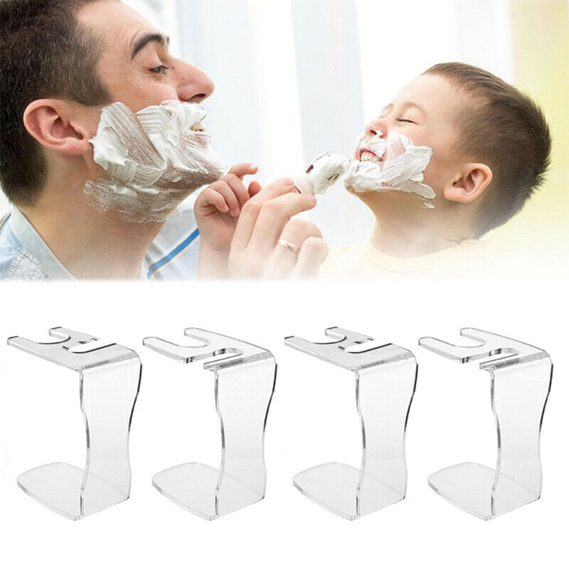 Shaving Stand for Brush Maintain Traditional Shaving Tool (transparent)B Bj