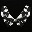 Women Bowknot Faux Collar Detachable Collar Decor Easy to Wear and Take off