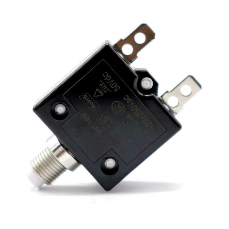 30A Circuit Breaker Overload Protector Switch Fuse Resettable AC 125V/250V