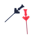 2Pcs SMD IC test hook clip jumper probe Logic Analyzer Testing Accessorieslj