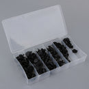 80 Piece Nylon Trim Panel Bumper Shield Retainer Fastener Rivet for M7/ M8