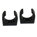 2 Pieces 1-1/4in Boat Nylon Clips Paddle Tube Holder Light Stowing Brackets