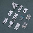11X Domestic Sewing Machine Presser Foot Feet Accessories Set Multi Functi ZIU