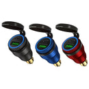 Motorcycle Waterproof Fast Charger with Usb Type-C Port 12V/24V Qc3.0 Power