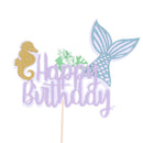 2pcs Cake Topper Cake Insert Picks Decoration Happy Birthday  Cupcake Topp~ OZ