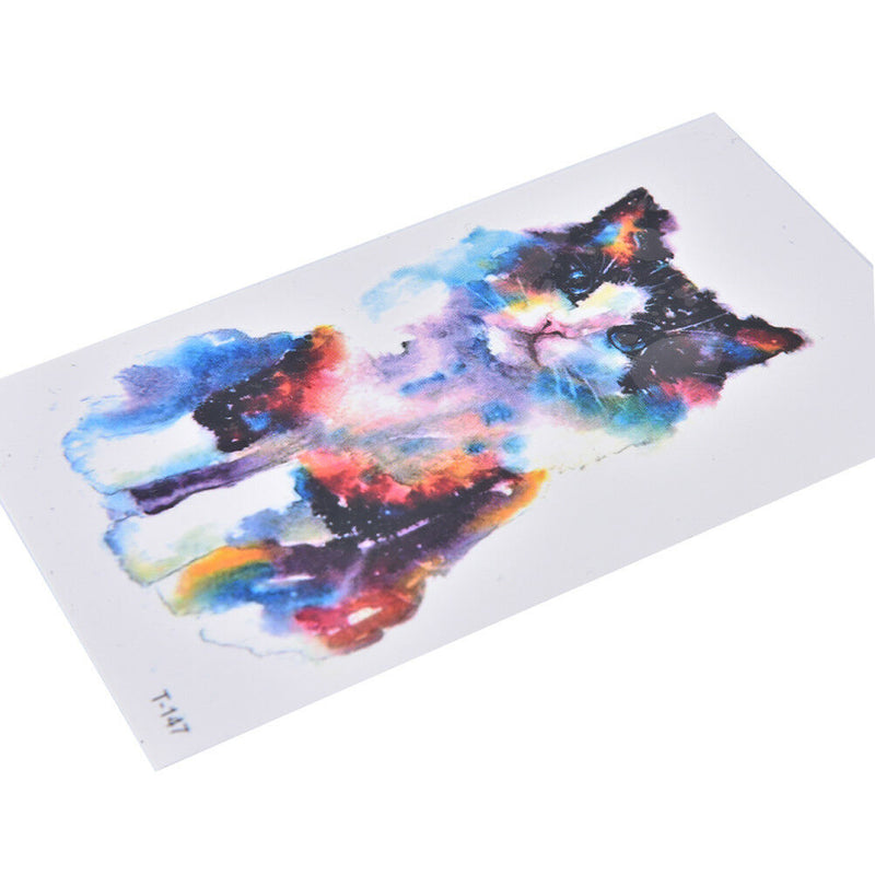Sexy Cat Waterproof Temporary Tattoo Stickers Necklace Bracelet Tattoo B Gw