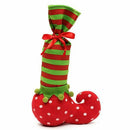 Christmas Elf Candy Bag Santa Candy Socks Elf Bottle Bag Wine bottle Wrap J6I9