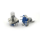 5Pcs Rotary Encoder Push Button Switch Keyswitch Electronic Components 12mm FT