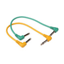 Pack Of 6 Patch Cable Guitar Connection Wire Effect Pedal Short Anti Noise Audio