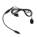 External 3.5mm Clip on Microphone + Adapter Cable for Go Pro Hero 4 3+ 3 Camera