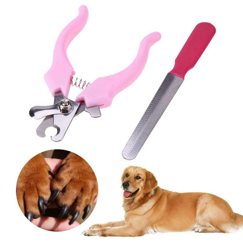 Pet Nail Claws Scissor Stainless Steel Pet Dog Cat Nail Toe File Clipper
