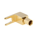 2 Pieces End To Banana End To Shovel Adapter Speaker Cable