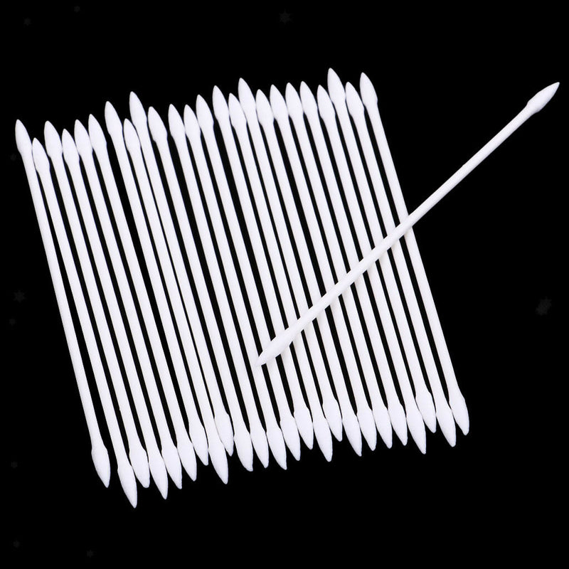 24pcs/pack Precision Tips Cotton Swabs Paint Cleaning Tool Art Crafts Supply