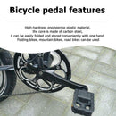 1 Pair Bicycle Cycling Foldable Pedals Foot Pegs Mountain Road Bike Sport Pedals
