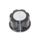 5set Black Rotary Potentiometer Knobs Caps with 5Pcs Counting Dial 0-100 Scale3C