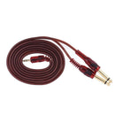 3X(Audio Cable 3.5Mm Stereo Plug To Double 6.35Mm Plug Computer Mixer Cable