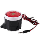 Continuous Sound Decibel Piezo Buzzer IC Alarm Speaker DC 12V 120db Black+R