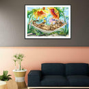 5D DIY Full Drill Diamond Painting Cat Cross Stitch Mosaic Kit Home Decor