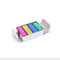 1Pack 10mm Creative Colorful Stainless Steel Staples Office Binding Supplies 3C