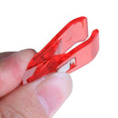 20pcs Multicolor Student Axe Plastic Clip Replace Pin for Sewing DIY Crafts