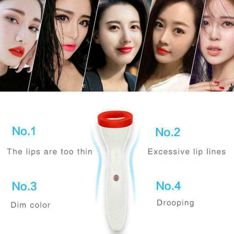USB Electronic Silicone-Lip Plumper Electric Beauty Lip Plumping Tool Devic H6C5