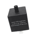 Replacement Adjustable Car LED Flasher 3Pin Black Relay For