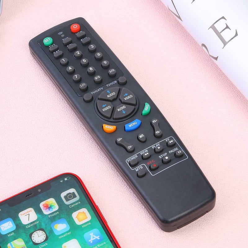 6 in 1 Multifunction Long Distance Remote Control for TV DVD VCR SAT CD AUX