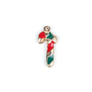11pcs Enamel Charms Christmas Tree/Santa Claus/Moon Beads Pendant Xmas Decor HQ
