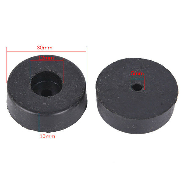 4X Rubber Bumpers Embedded Washer Feet Pad Instrument Speaker Holder FashionA Gw