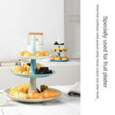 3 Tier Plastic Cakes Cupcake Stand Fruit Snacks Bowl Baby Shower Decor
