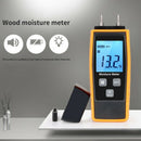 Handheld Mini Moisture Meter Digital Lcd Lumber Damp Meter Wood Moisture De