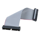 IDE 40 Pin Male to female pata hard drive hdd extension flat ribbon cable 5inch-