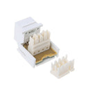 10x Telephone Module RJ11 Voice Module 6P4C Keystone Jack Telephone Socket