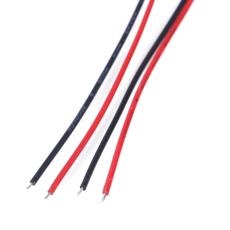 10pairs/Set 2Pin 10cm Connector Plug Wire Cable 10 Female+10 M JR Gw