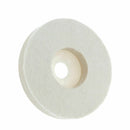 4" 100mm Round Polishing Buffing Wheel WOOL FELT Polish Polishers Pad Pads