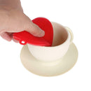 Silicone Dish Bowl Cleaning Brushes Scouring Pad Pot Pan Wash Brushes Red