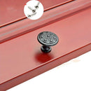 Metal Door Knob Cabinet Drawer Cupboard Furniture Kitchen Pull Handle -Black