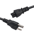 For Laptop PC Adapter 1.8m/6ft 3-Prong AC Power Cord Cable 3 Pin US Plug