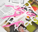 250Pcs Dental Floss Picks Waxed Teeth Toothpicks Stick Sword Oral Tooth CarB TE