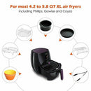 Air Fryer Accessories 8 Inch for 5.8 qt XL Air Fryer, 9 pieces for Gowise P