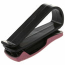 2 Pcs Red Eyeglasses Sunglasses Clip Holder for Car Auto D9O8