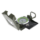 MagiDeal  Metal Sighting Compass W/ Inclinometer Camping Hiking Gear