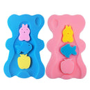 2Pcs Baby Bath Sponge Infant Bath Cushion Pad Bathing Bathroom Shower Mat