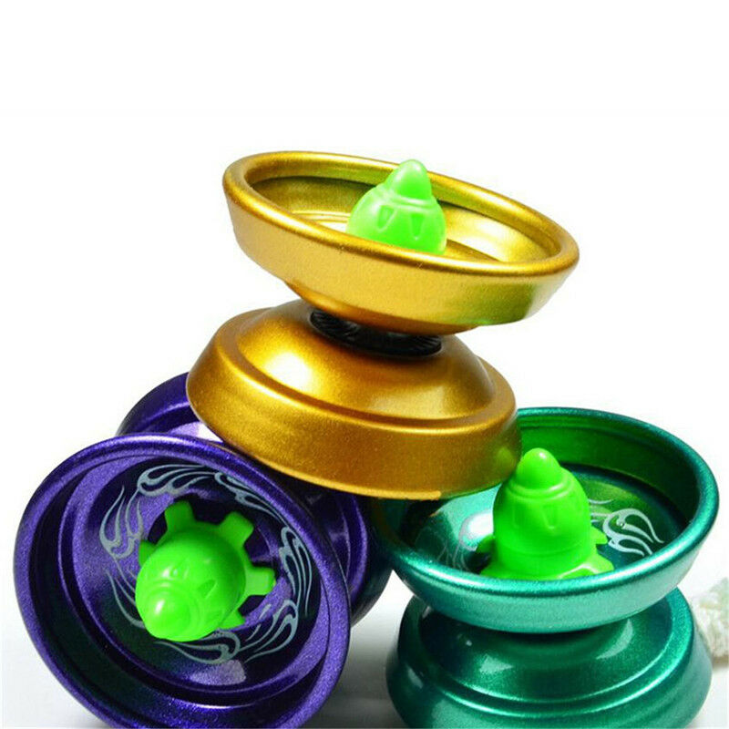 Cool Aluminum Design Professional YoYo Ball Bearing String Trick Alloy Kids FT