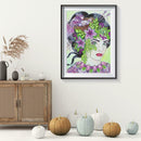 5D DIY Special Shaped Diamond Painting Beauty Cross Stitch Mosaic Kit Decor