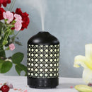 Metal Essential Oil Diffuser 100Ml Aroma Diffuser Ultrasonic Aromatherapy H