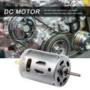 RS-385 High Speed Micro DC Motor Brushed Metal Stainless Steel Gear Motor A