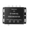 12V 1 Input to 4 Output RCA Car DVD Video Booster Amplifier Splitter Box