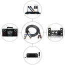 Audio Cable Jack Balanced Stereo Soft  Male To 2 XLR 3 Pin Female Accessories