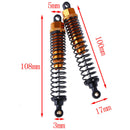 2Pcs aluminum alloy 108004 shock absorber cuitable for HSP 1:10 94111 94 FeTEUS